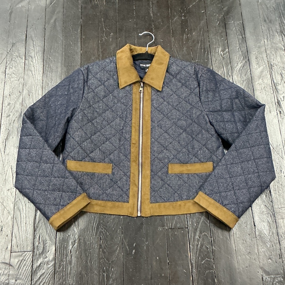 Agatha quilted denim jacket